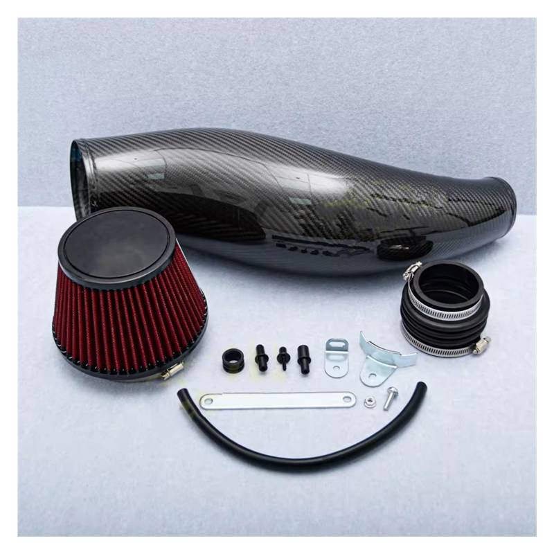 Lufteinlass Ansaugschlauch Für Civic 1992 1993 1994 1995 1996 1997 1998 1999 2000 EG EK Auto Luftansaugrohr Carbon Fiber Air Intake Rohr Kit Mit Rot Luftfilter Auto Ansaugrohr(Red air Filter) von Rdtnvc