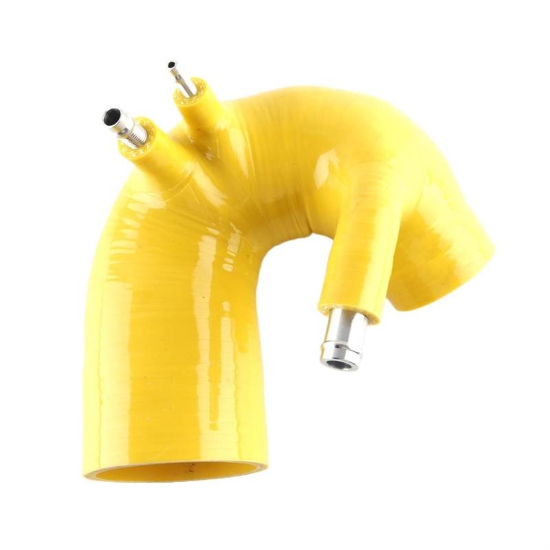 Lufteinlass Ansaugschlauch Für FIAT Für Abarth 500 595 695 T-Jet Motor 1,4 L Garrett Turbo Silikon Air Intake Einlass Induktion Schlauch Rohr Rohr Kanal Set Kit Auto Ansaugrohr(Gelb) von Rdtnvc