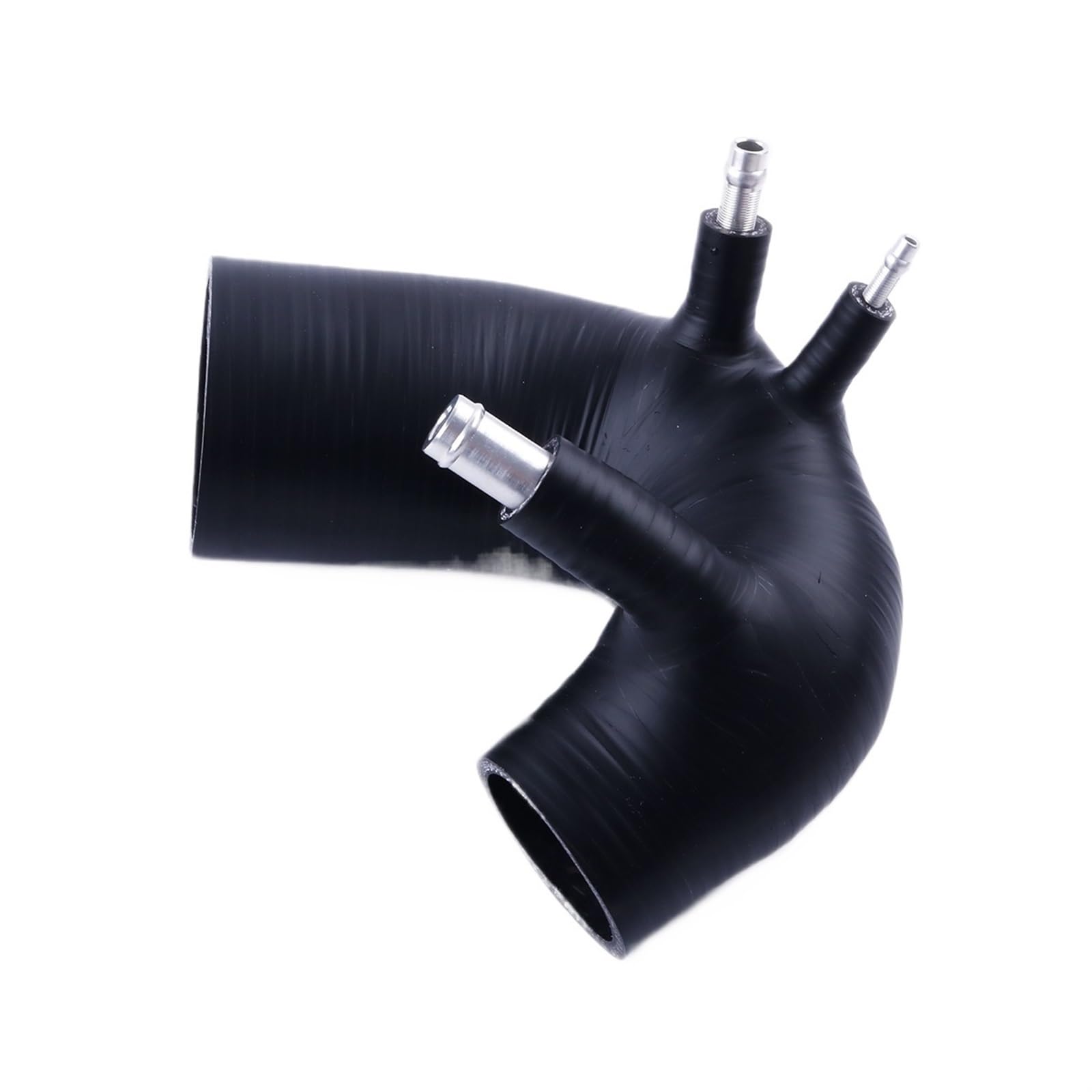Lufteinlass Ansaugschlauch Für FIAT Für Abarth 500 595 695 T-Jet Motor 1,4 L Garrett Turbo Silikon Air Intake Einlass Induktion Schlauch Rohr Rohr Kanal Set Kit Auto Ansaugrohr(Matt Black) von Rdtnvc