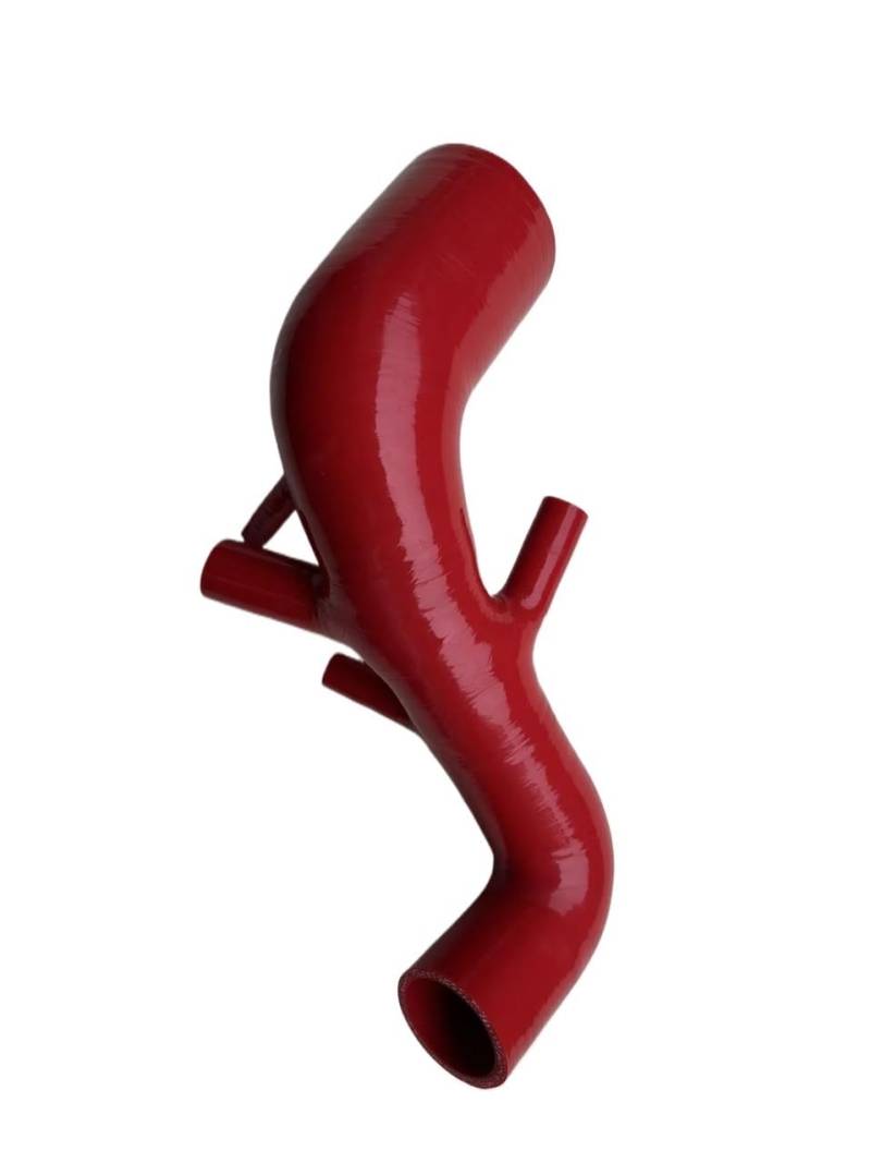 Lufteinlass Ansaugschlauch Für S3 TT 225PS Seat Leon Für Cupra R AMU APX BAM 1,8 T 1999-2006 Induktions-Ansaugschlauch Rohr 06A133356F 06A133356J 06A133356R Auto Ansaugrohr(Rot) von Rdtnvc