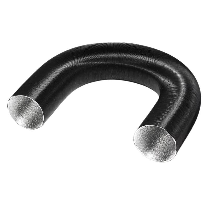 Lufteinlass Ansaugschlauch Für Standheizungen 25/42/60/76/90 Mm Aluminiumfolie Warmluftführung Einlass Auslass Auspuff Wellschlauch Auto Ansaugrohr(100cm 2.5cm) von Rdtnvc