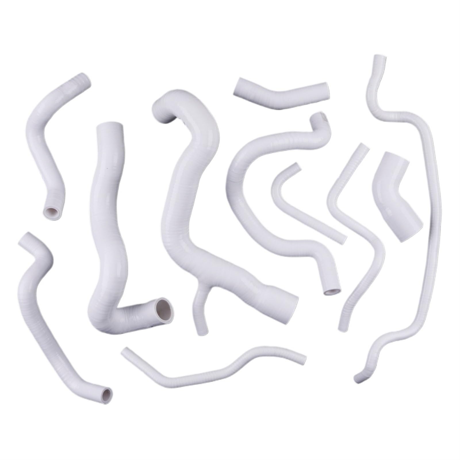 Lufteinlass Ansaugschlauch Für Vauxhall Für Astra MK5 VXR 2,0 2005 2006 2007 2008 2009 2010 Turbo Z20LEH Zafira B VXR Auto Silikon Kühler Kühlmittel Schlauch Kit Auto Ansaugrohr(Weiß) von Rdtnvc