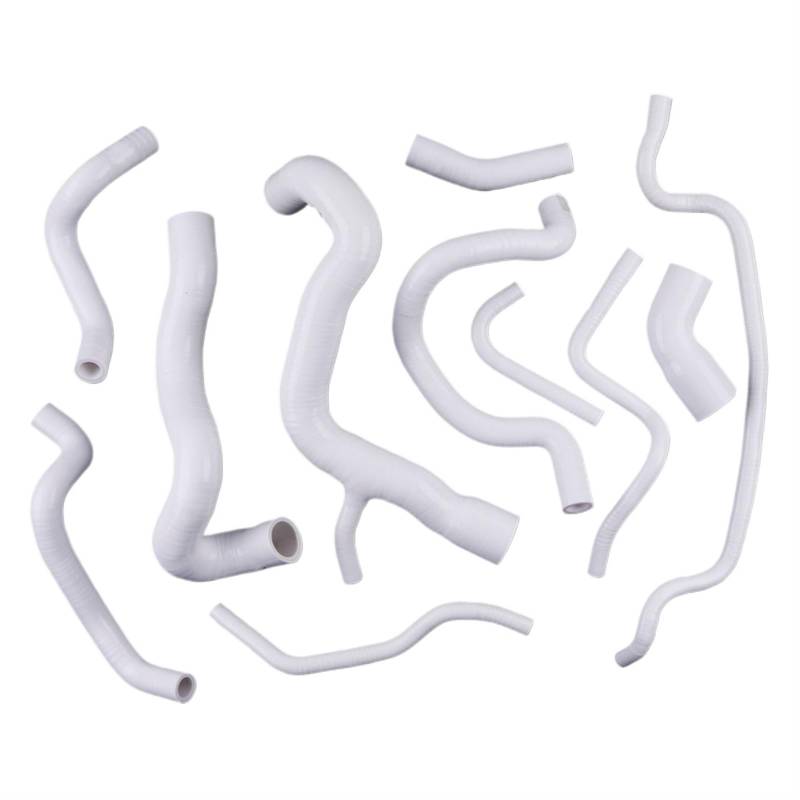 Lufteinlass Ansaugschlauch Für Vauxhall Für Astra MK5 VXR 2,0 2005 2006 2007 2008 2009 2010 Turbo Z20LEH Zafira B VXR Auto Silikon Kühler Kühlmittel Schlauch Kit Auto Ansaugrohr(Weiß) von Rdtnvc