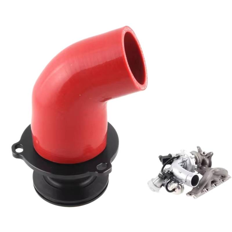 Lufteinlass Ansaugschlauch K03 Turbo Outlet Schalldämpfer Löschen Rohr Für Golf Für 1,8 2,0 Benzin Turbo EA113 Für Mit K03 Turbo Auto Ansaugrohr(FMMD3R) von Rdtnvc