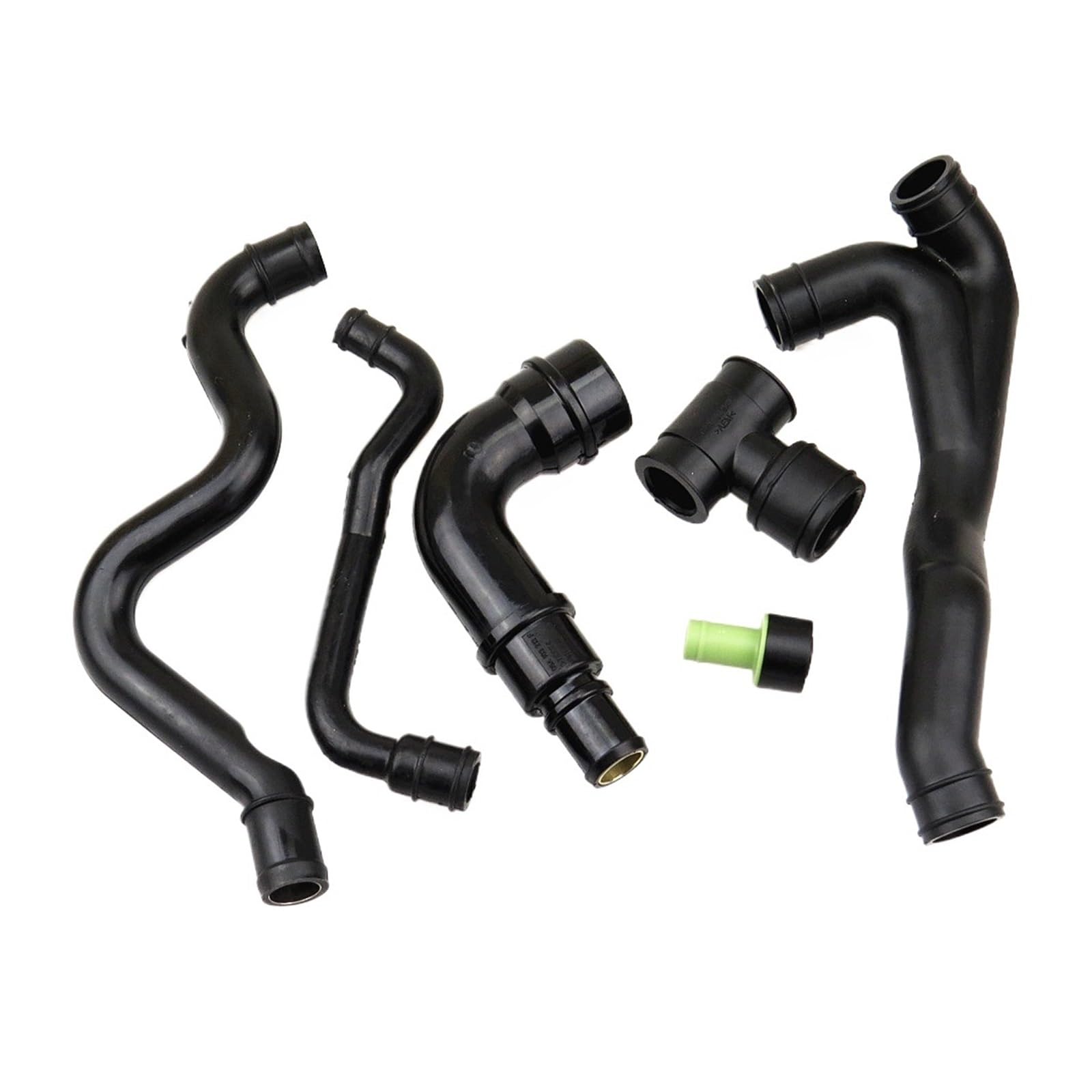 Lufteinlass Ansaugschlauch Kurbelgehäuse Entlüftung Schlauch Rohr Ventil Set 058133784AF Für A4 A3 A6 TT C5 1994 1995-1998 1999 2000 2001 2002 2003 2004 2005 2006 2007 2008 Auto Ansaugrohr(Dark Grey) von Rdtnvc
