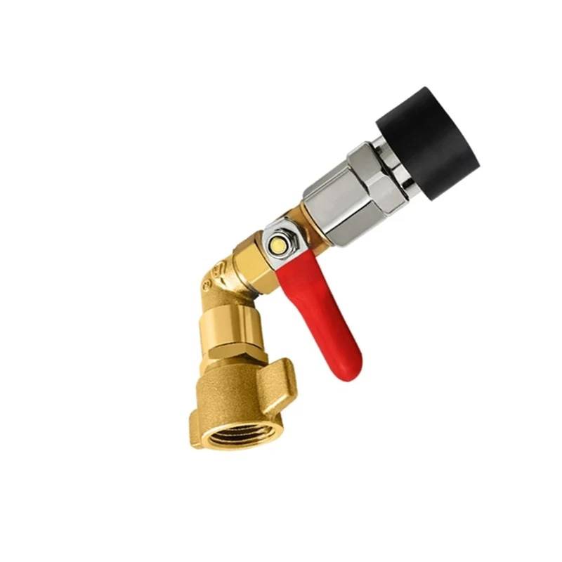 Lufteinlass Ansaugschlauch LKW Luftansaugrohr Lagerung Zylinder Ventil Stecker Gas Tank Set Mit Anpassung Schalter Auto Ansaugrohr(90-Female with switc) von Rdtnvc