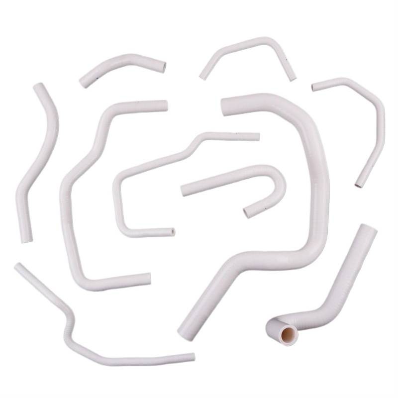 Lufteinlass Ansaugschlauch Luftansaugschlauch Für CRV Für CR-V MK1 B20 2.0L 1997 1998 1999 2000 2001 Auto-Silikon-Kühlmittelschlauch-Kit Auto Ansaugrohr(Weiß) von Rdtnvc