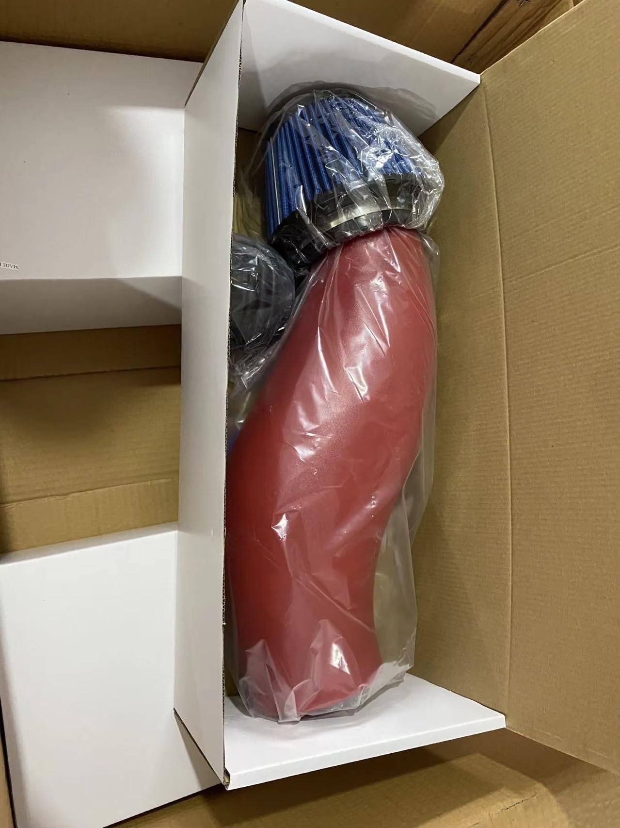 Lufteinlass Ansaugschlauch Plastic Racing Air Intake Pipe MSCRP-YX01131 Für Civic 1992 1993 1994 1995 1996 1997 1998 1999 2000 EK EG Mit Luftfilter Ansaugrohr Auto Ansaugrohr(Rot) von Rdtnvc