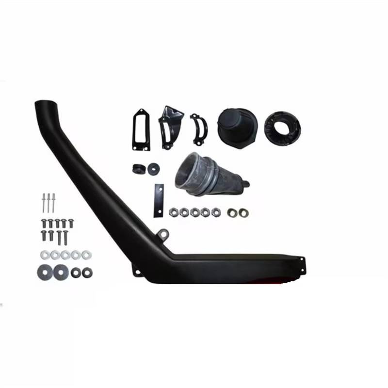 Lufteinlass Ansaugschlauch SUV 4 * 4 Luftstrom Für Land Für Cruiser LC70 LLDPE Luftstrom Schnorchel Lufteinlass LLDPE Schnorchel Kit Für Landcruiser LC70 Auto Ansaugrohr(A Style ONE Piece) von Rdtnvc