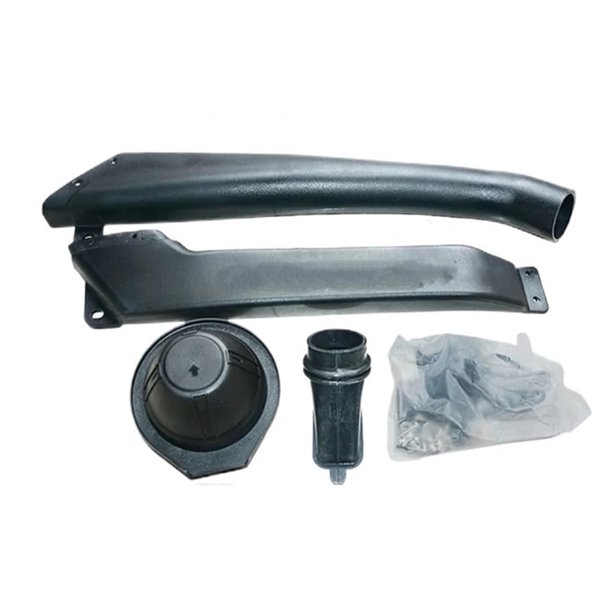 Lufteinlass Ansaugschlauch SUV 4 * 4 Luftstrom Für Land Für Cruiser LC70 LLDPE Luftstrom Schnorchel Lufteinlass LLDPE Schnorchel Kit Für Landcruiser LC70 Auto Ansaugrohr(B Style Two Piece) von Rdtnvc