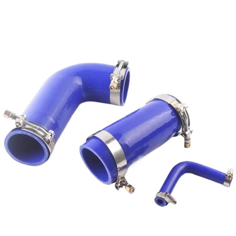 Lufteinlass Ansaugschlauch Silikon-Luftansaugschlauch, Komplette Kits Für VW Für Golf Für GTI MK7 EA211 1.2 1.4 Motor Für Passat Für Jetta Für Seat Leon Für Skoda 2012-2020 Auto Ansaugrohr(Blau) von Rdtnvc