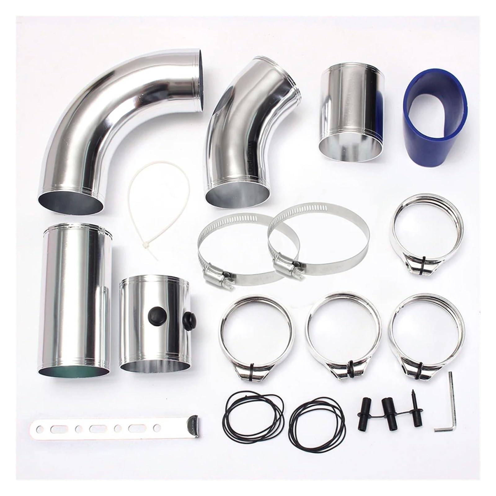 Lufteinlass Ansaugschlauch Universeller 3-Zoll-76-mm-Luftansaugrohrsatz Ansaugrohr Aus Aluminiumlegierung Kaltluftfilter-Einspritzsystem Mit Luftfiltermodifikation Auto Ansaugrohr(B-without air filter Lufteinlass Ansaugschlauch Universeller 3-Zoll-76-mm-Luftansaugrohrsatz Ansaugrohr Aus Aluminiumlegierung Kaltluftfilter-Einspritzsystem Mit Luftfiltermodifikation Auto Ansaugrohr(B-without air filter von Rdtnvc