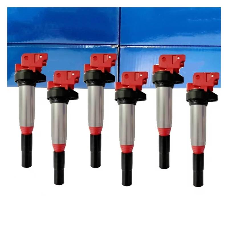 Motor Zündspule Für Zündspule N18 N20 N52 N54 N55 N62 M2 M3 M4 X1 X3 E82 E83 E84 E88 E89 E90 E92 E93 F30 F31 F32 F33 F10 F15 F16 2003-2017 Motorrad Zündungen(6Piece) von Rdtnvc