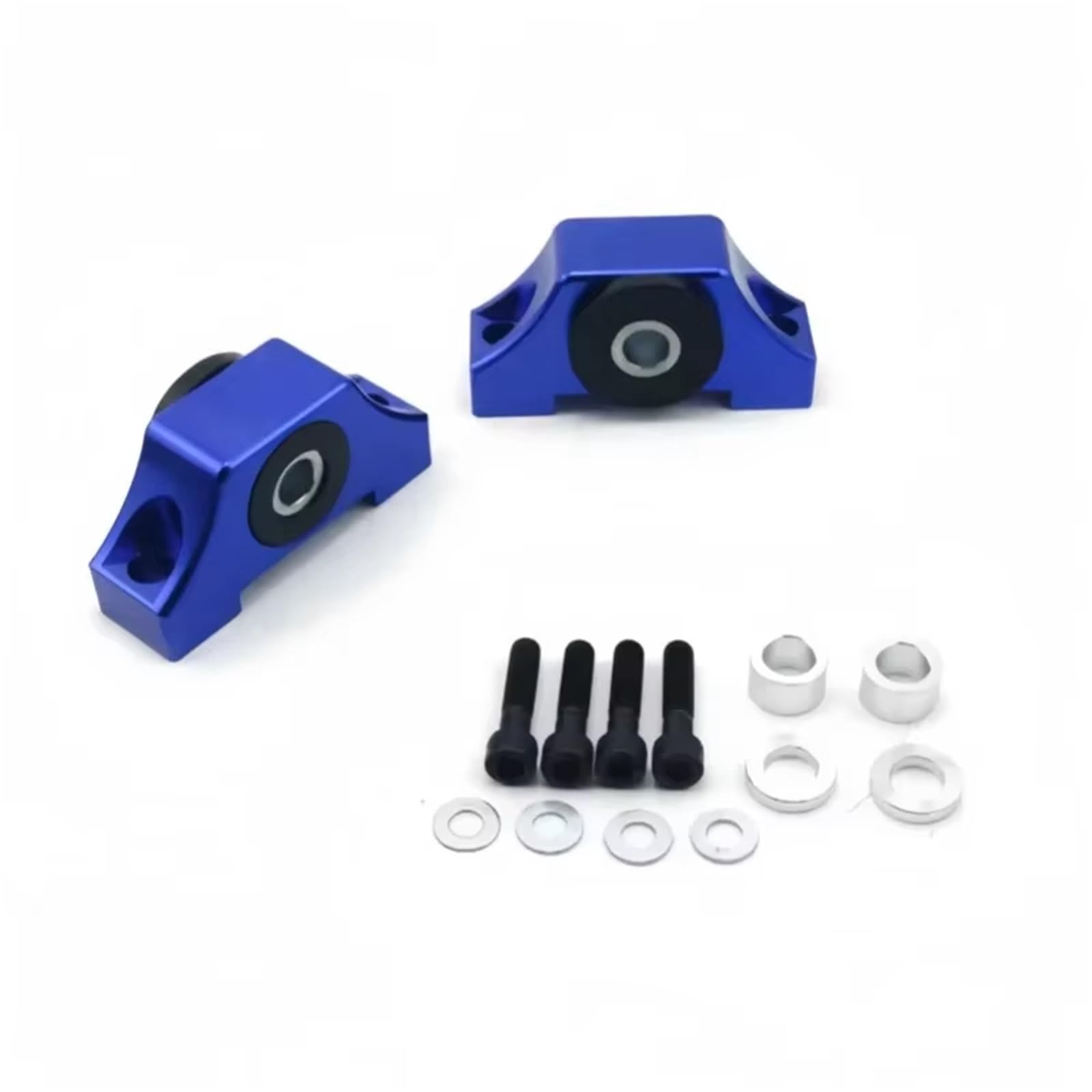 Motorlager Für Civic EG EK D15 D16 B16 B20 1992 1993 1994 1995 1996 1997 1998 1999 2000 2001 Aluminium Motor Montage Kit Auto Motor Drehmoment Mount Kit Getriebelager(Blau) von Rdtnvc