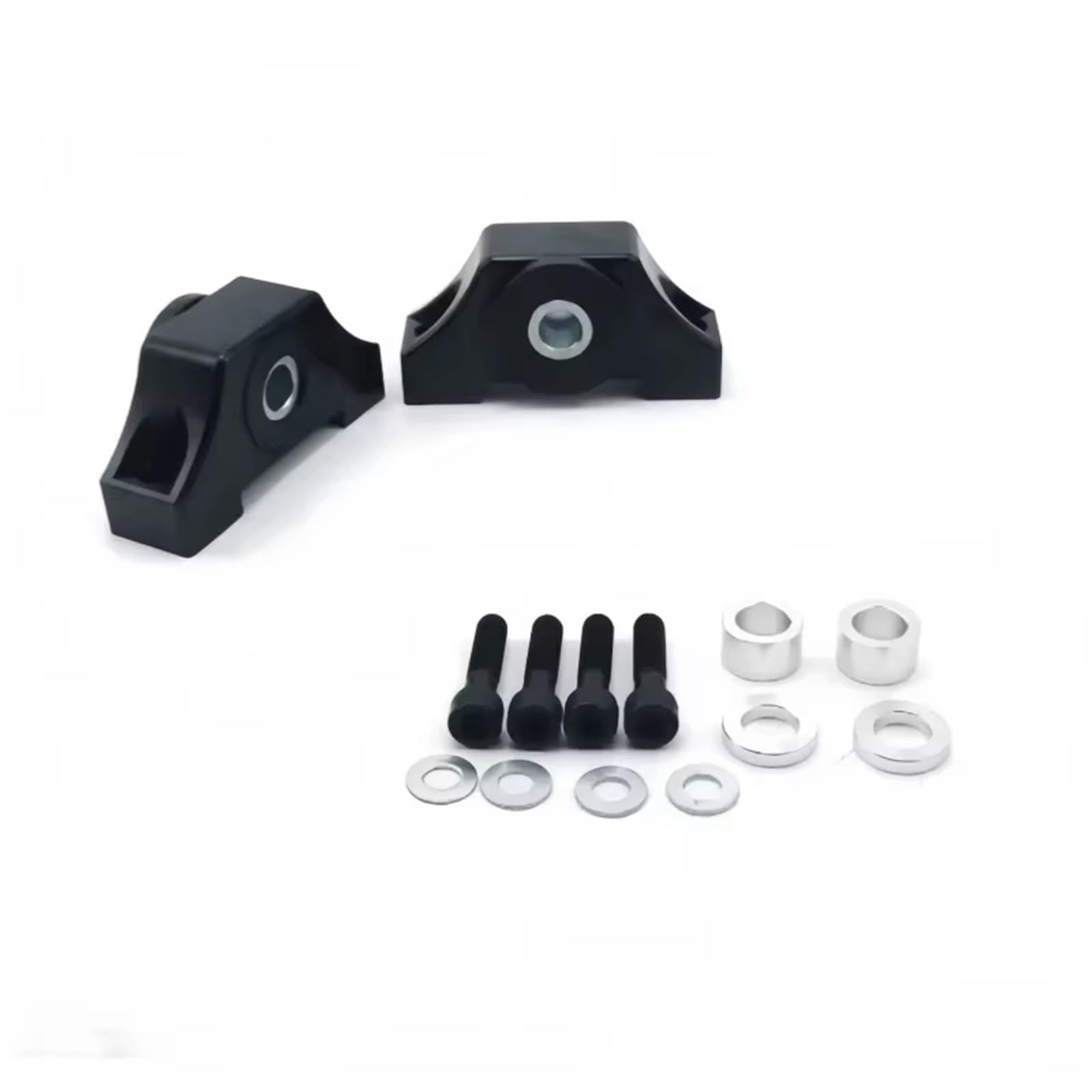 Motorlager Für Civic EG EK D15 D16 B16 B20 1992 1993 1994 1995 1996 1997 1998 1999 2000 2001 Aluminium Motor Montage Kit Auto Motor Drehmoment Mount Kit Getriebelager(Schwarz) von Rdtnvc