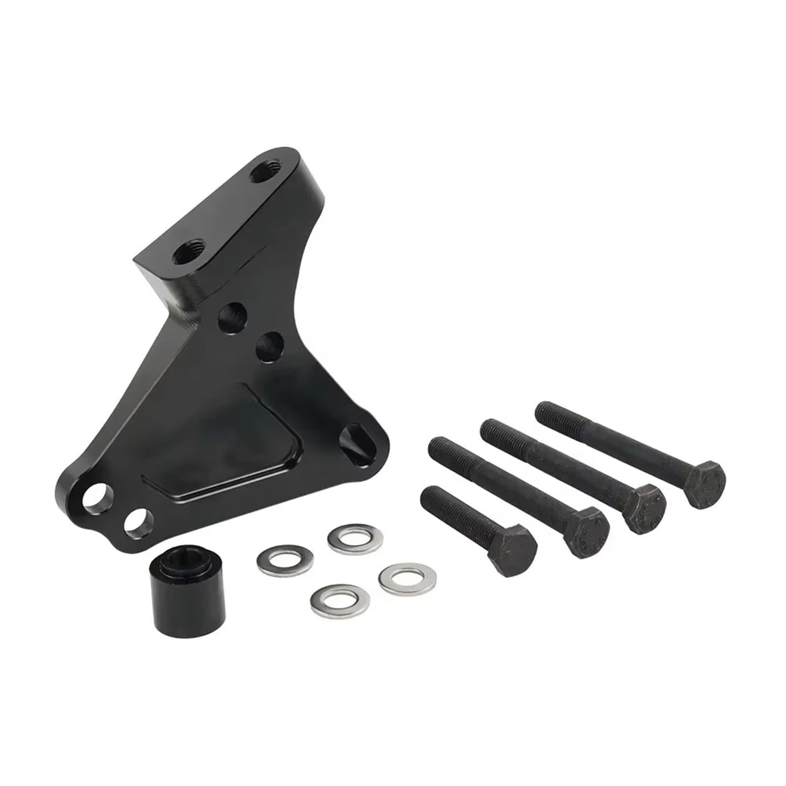 Motorlager Für K20A K24A K20Z K24 Motor Block Halterung K-Serie Billet Aluminium Leistung Getriebelager(Schwarz) von Rdtnvc