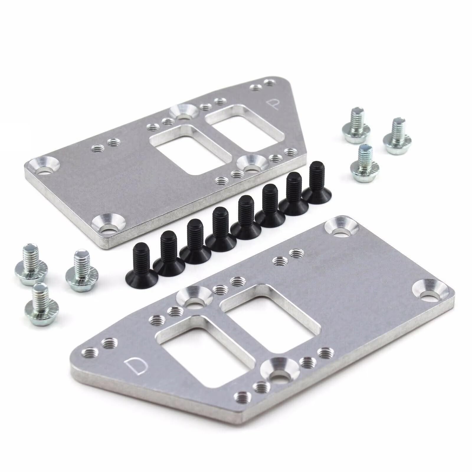 Motorlager Small Block LS-Umbau Einstellbar LS1 LS3 LS2 LQ4 SBC-Fahrzeug Zur LS-Motorhalterung Adapterplatte Universelle Wechselhalterung Getriebelager(Schwarz) von Rdtnvc
