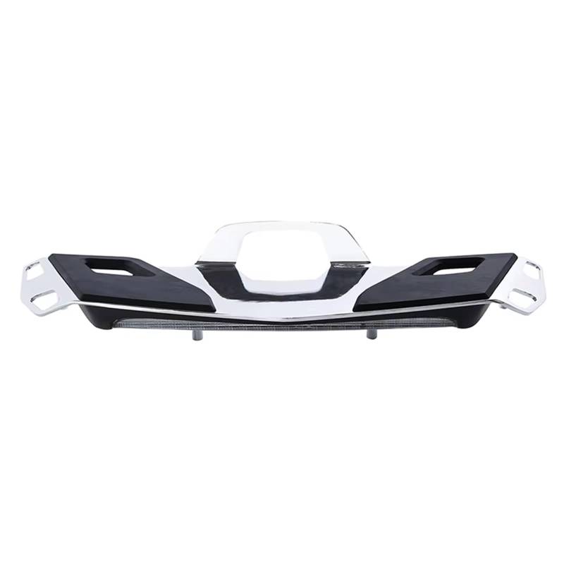 Motorrad Hinten Rack Gepäckträger Hinten Mit LED-Bremslicht Für Goldwing GL1800 2018 2019 2020 Motorrad Chrom/Schwarz 08L70-MKC-A00 08U76-MKC-A00 Motorrad Hinten Gepäck Rack(Chrome Clear) von Rdtnvc