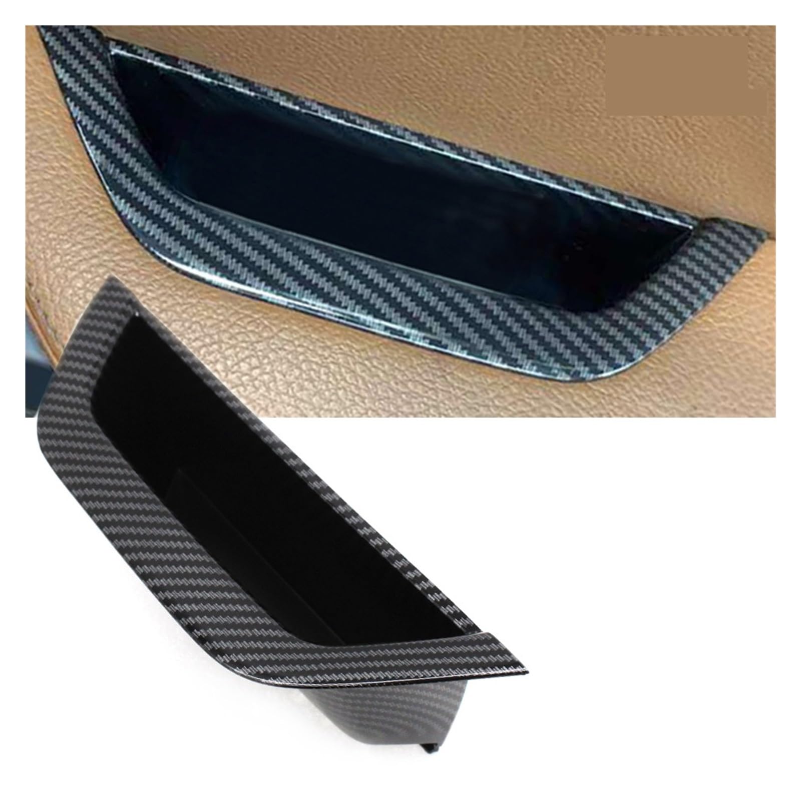 Türgriff Innen Für X3 X4 F25 F26 2011 2012-2016 LHD RHD Innen Fahrer Tür Pull Griff Armlehne Panel Lagerung Box Abdeckung Innentürgriff(RHD Carbon Fiber) von Rdtnvc