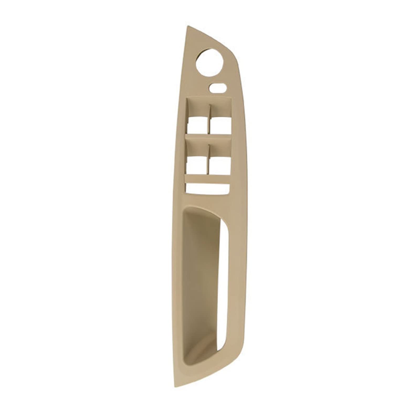 Türgriff Innen Für X5 E70 X6 E71 51416975791Auto Fahrerseite Tür Innere Panel Fenster Schalter Panel Rahmen Armlehne Griff Pull Trim Abdeckung Innentürgriff(Beige) von Rdtnvc
