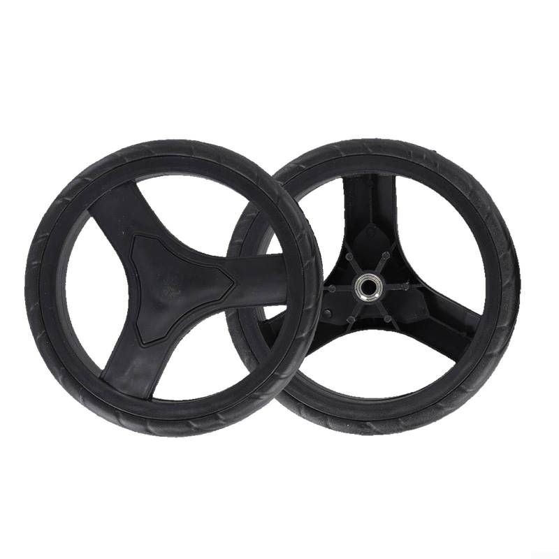 2 robuste Ersatzräder für Einkaufswagen, misst 170 mm Durchmesser für optimale Leistung von ReachMall