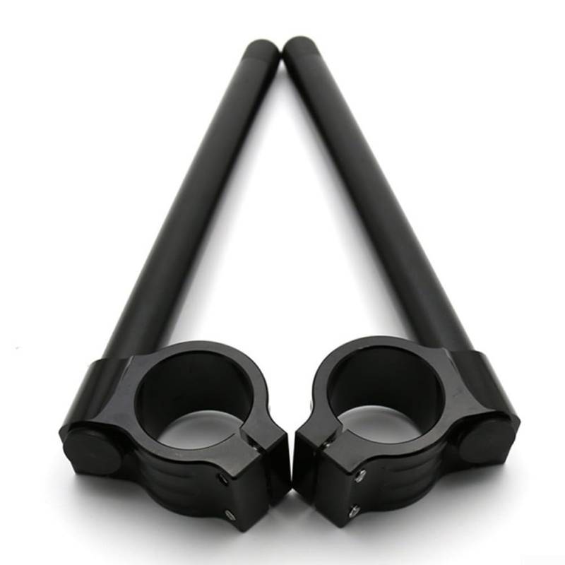Anspruchsvolles Design aus Aluminiumlegierung, perfekt geeignet für verschiedene Motorräder (35 mm schwarz) von ReachMall