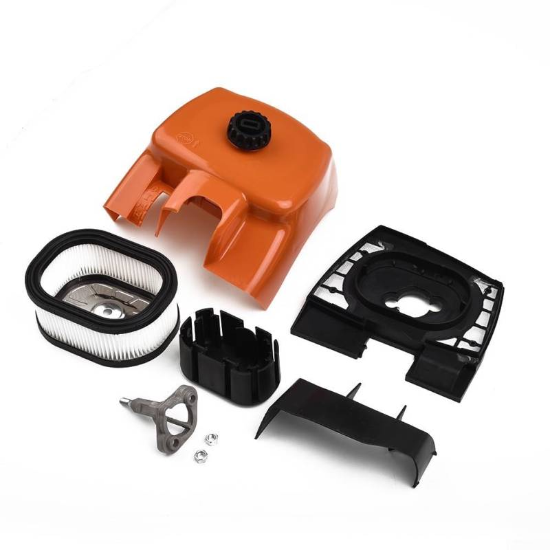 Essential Luftfilter-Abdeckungs-Set mit Basisblech, kompatibel mit Kettensägen der 066er-Serie wie MS650, MS660 von ReachMall