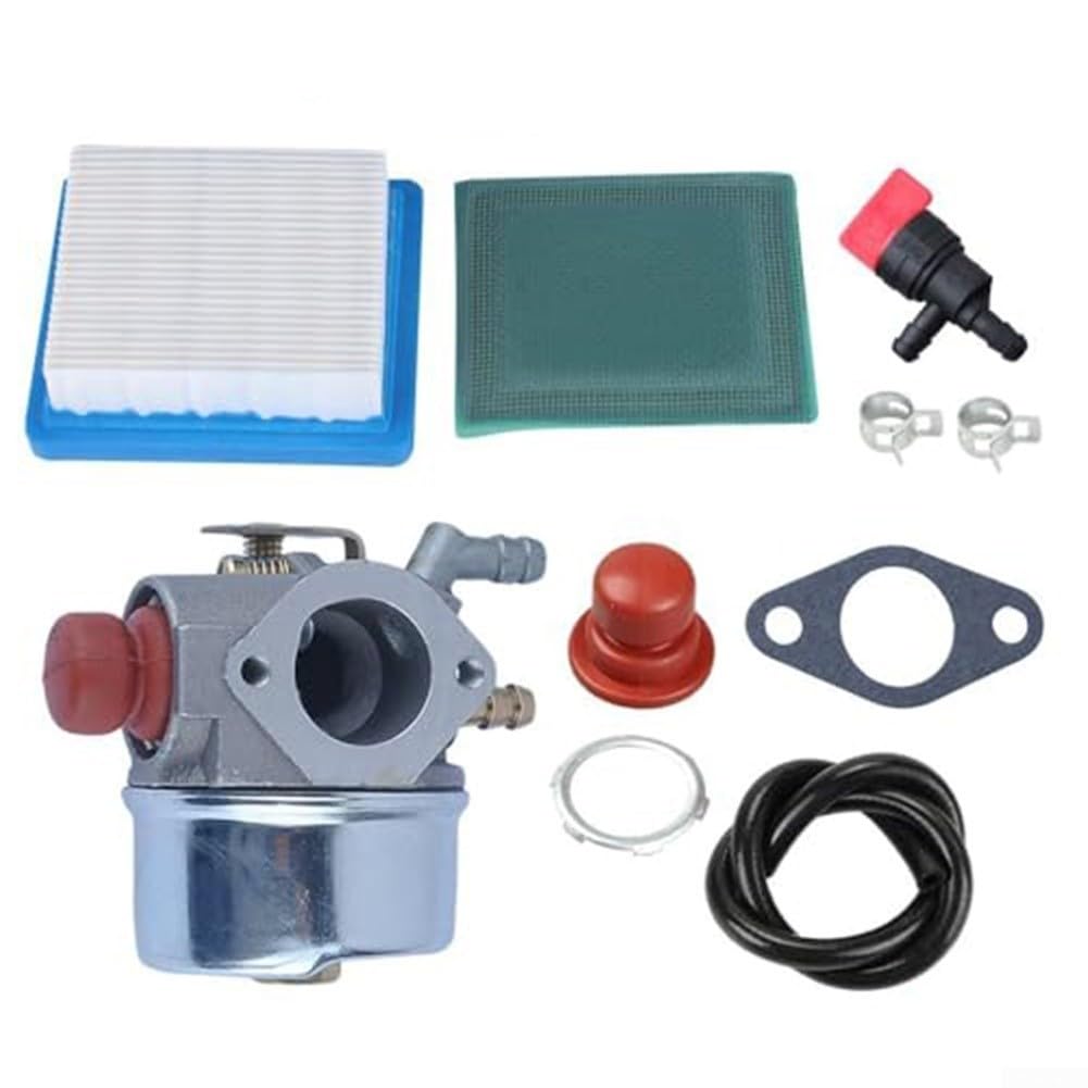 Für Tecumseh kompatibles Vergaser-Reparaturset mit wichtigen Teilen einschließlich Luftfiltern und Ventilen Für Tecumseh kompatibles Vergaser-Reparaturset mit wichtigen Teilen einschließlich Luftfiltern und Ventilen von ReachMall