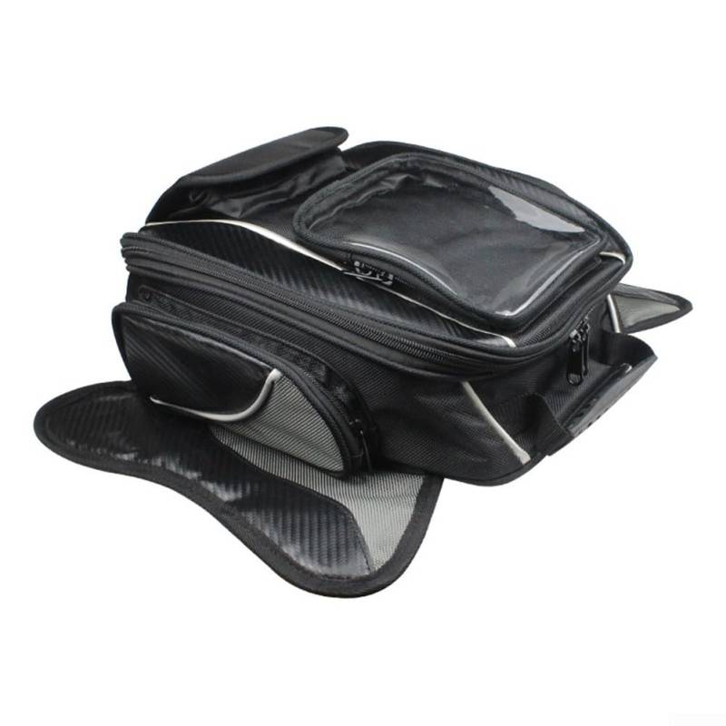 ReachMall Magnetische Motorrad-Tanktasche mit wasserdichtem Design und 6 5-Zoll-Touchscreen-Tasche, perfekt für die Navigation von ReachMall
