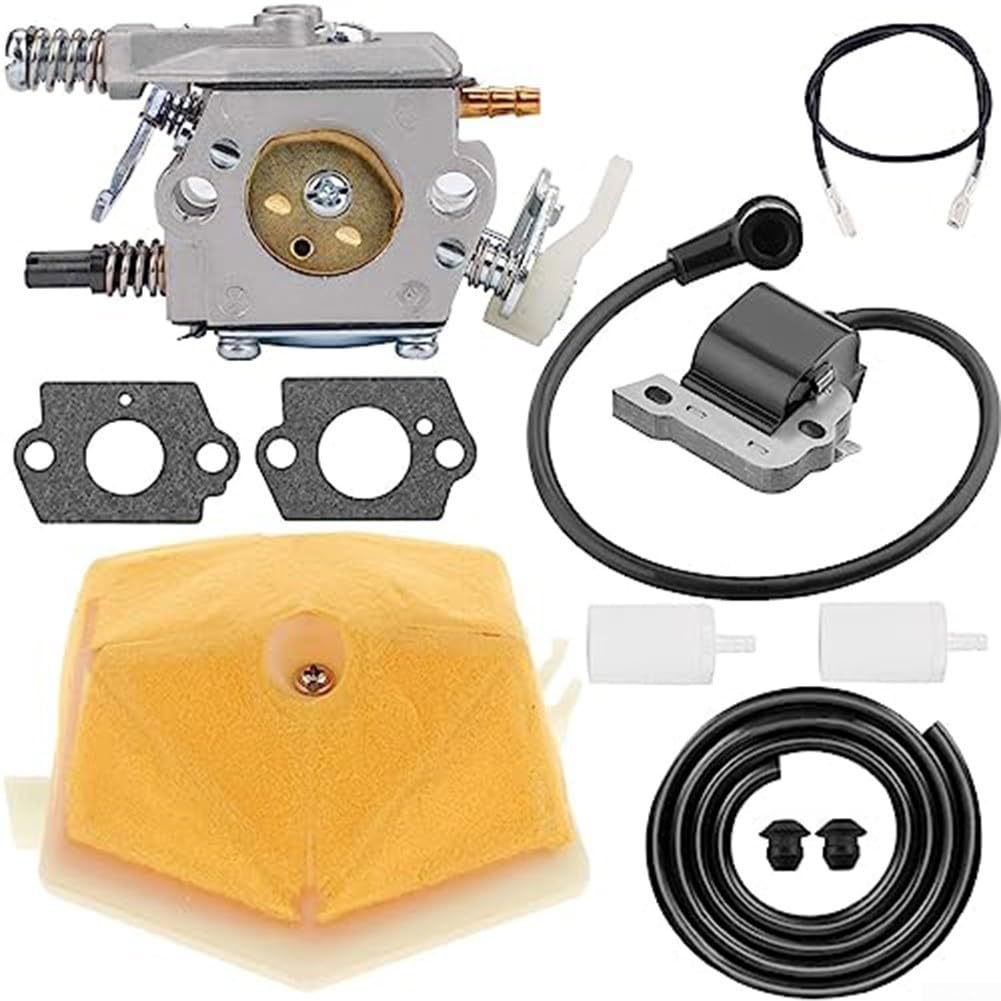 Upgrade Your Chainsaw Complete Carburetor & Ignition Coil Replacement Kit Compatible with Models For Rancher-Serie to Improve Efficiency von ReachMall