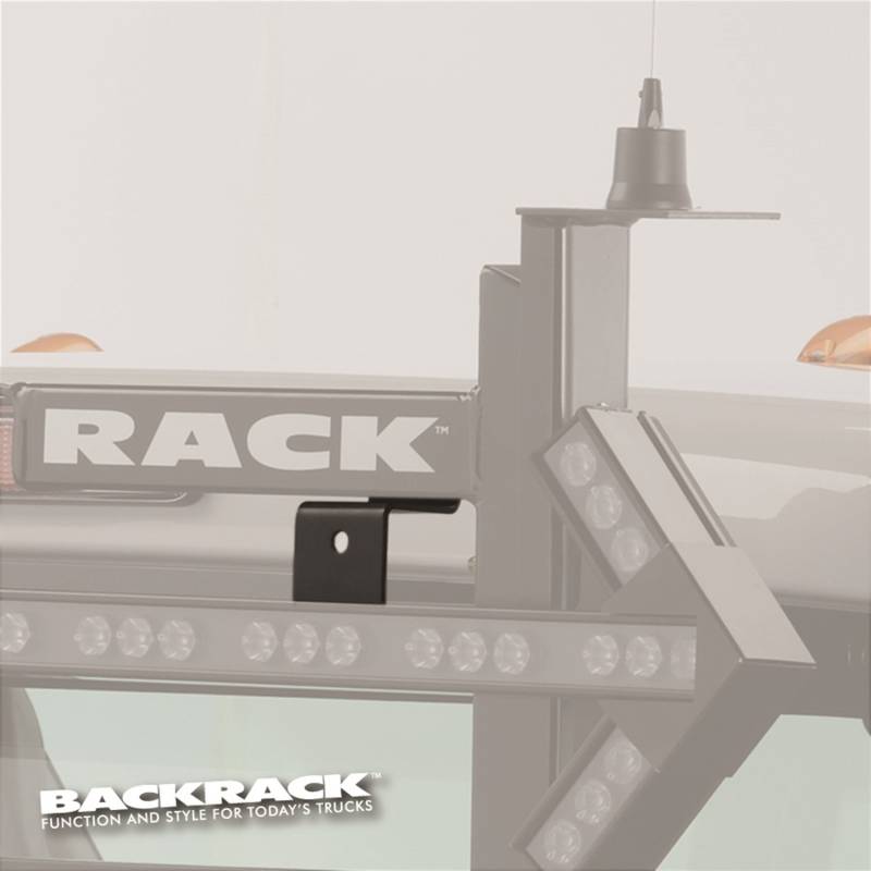 BackRack Arrow Stick Brackets | Schwarz, 1 Paar | 91004 | Universal mit BackRack Rahmen von RealTruck