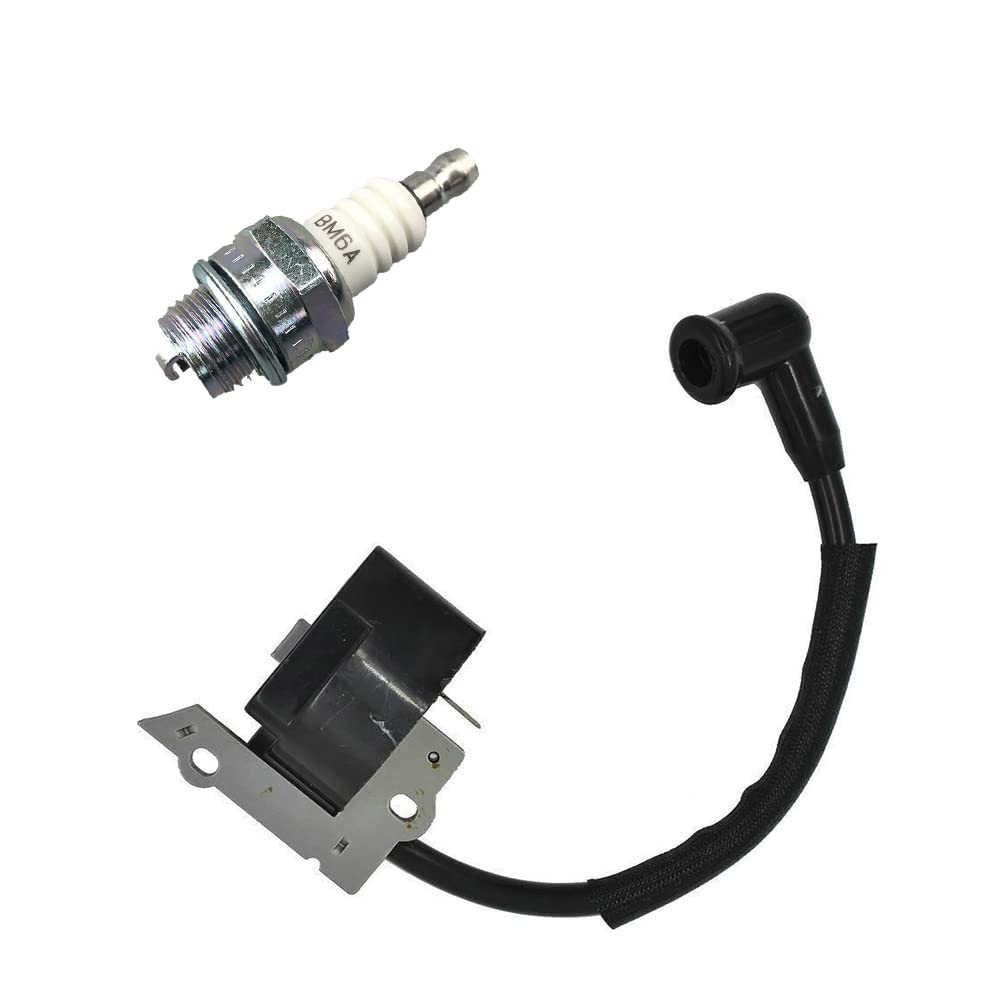 Realman 2300833 2300741 Zündspule Modul mit BM6A Zündkerze für Solo Gas Powered Trimmer 117 119 121B 121L 129LTS 129BTS Realman 2300833 2300741 Zündspule Modul mit BM6A Zündkerze für Solo Gas Powered Trimmer 117 119 121B 121L 129LTS 129BTS von Realman