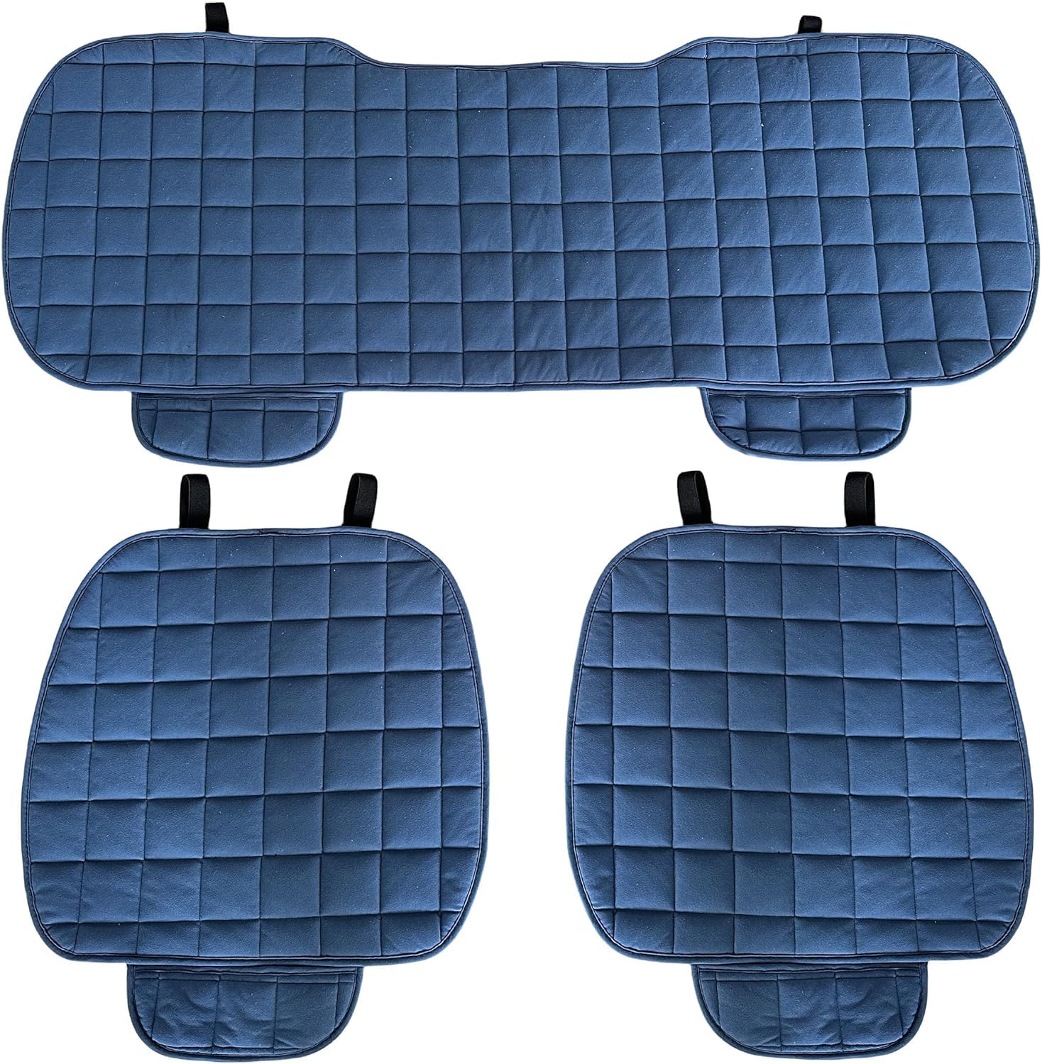 Rebeca Shop Autositzbezug 3 Stück Universal Auto | Sitzschutz 2 vorne und 1 hinten | Protector Comfort Automotive Innenkissen (Hellblau) von Rebeca Shop