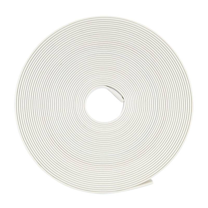 Rebower Schrumpfschlauch Schläuche 2:1 Kabel Hülse Rohr Wicklung [für Elektrische Isolierung Schutz] - 3/8" Durchm/5m/Weiß von Rebower