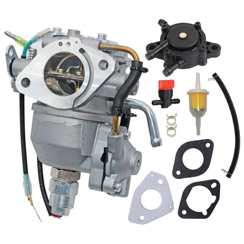 Rebuiman 24853102-S 24-853-102-S 2-Takt-Vergaser mit Kraftstoffpumpe für Kohler CV730 CV740 CV740S Motorvergaser von Rebuiman