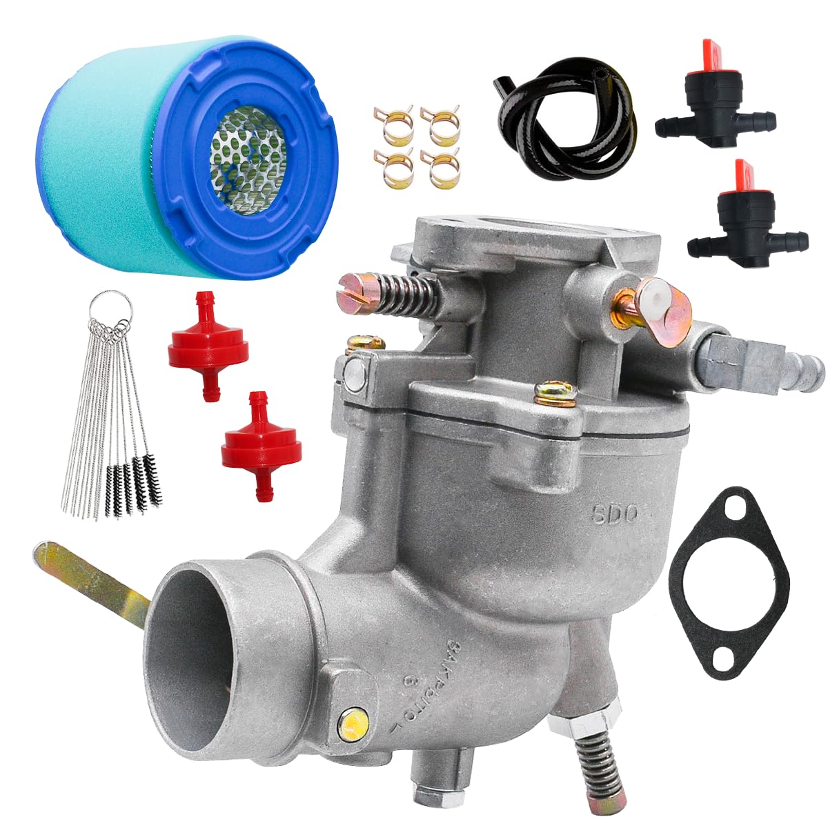 Rebuiman Vergaser 390323 394228 398170 kompatibel mit Briggs & Stratton 194412 190432 190402 195422 190400 170401 7HP 8HP 9HP Motorgenerator Pinne Rasenmäher Schneefräse inkl. Luftfilter Rebuiman Vergaser 390323 394228 398170 kompatibel mit Briggs & Stratton 194412 190432 190402 195422 190400 170401 7HP 8HP 9HP Motorgenerator Pinne Rasenmäher Schneefräse inkl. Luftfilter von Rebuiman