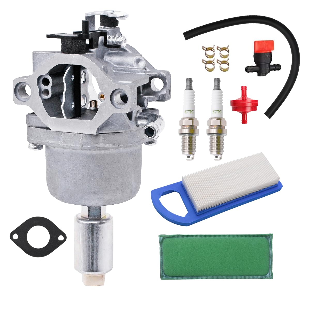 Rebuiman Vergaser passend für Briggs Stratton 591731 594593 590400 796078 796109 794161 14,5 PS - 21 PS Vergaser mit Luftfilter Rebuiman Vergaser passend für Briggs Stratton 591731 594593 590400 796078 796109 794161 14,5 PS - 21 PS Vergaser mit Luftfilter von Rebuiman