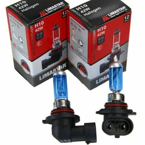 2x H10 42W Xenon Look Super White Birnen Lampen Blaues Glas E-Prüfzeichen von Recambo e.K.
