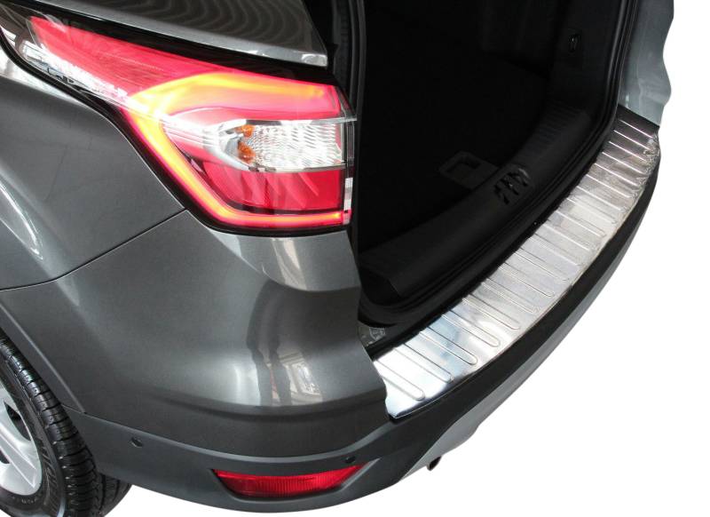 LADEKANTENSCHUTZ Edelstahl MATT Leiste Schutz für Ford Kuga II 2 ab 2012- von Recambo e.K.