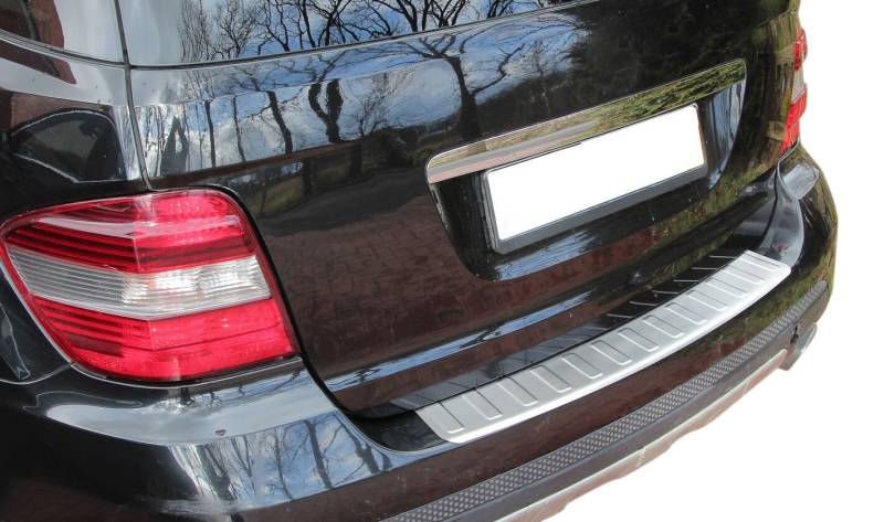 LADEKANTENSCHUTZ Edelstahl MATT Schutz für Mercedes M-Klasse W164 2005-2011 von Recambo e.K.