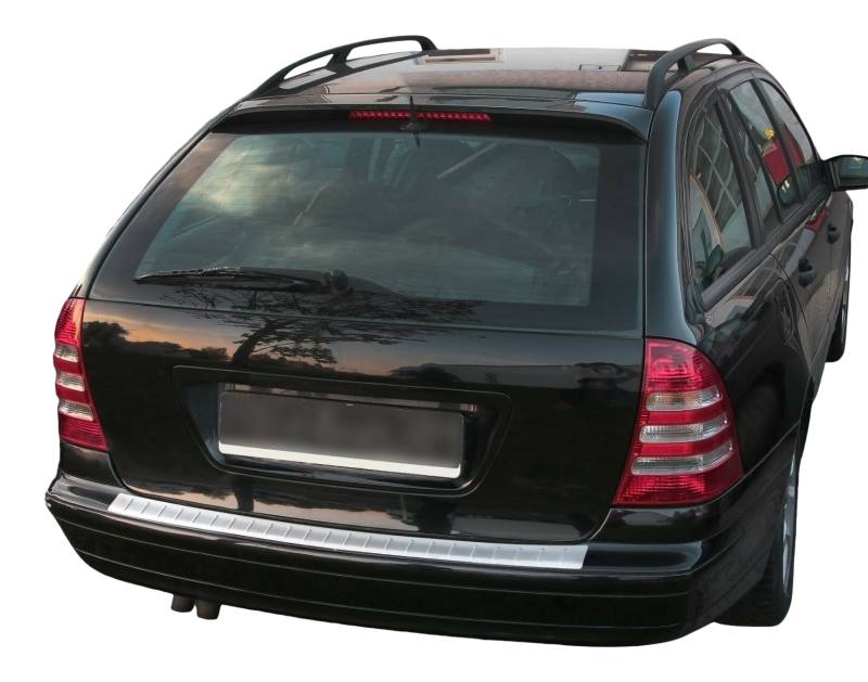 LADEKANTENSCHUTZ Edelstahl MATT für Mercedes C-Klasse T-Modell S203 2001-2007 von Recambo e.K.