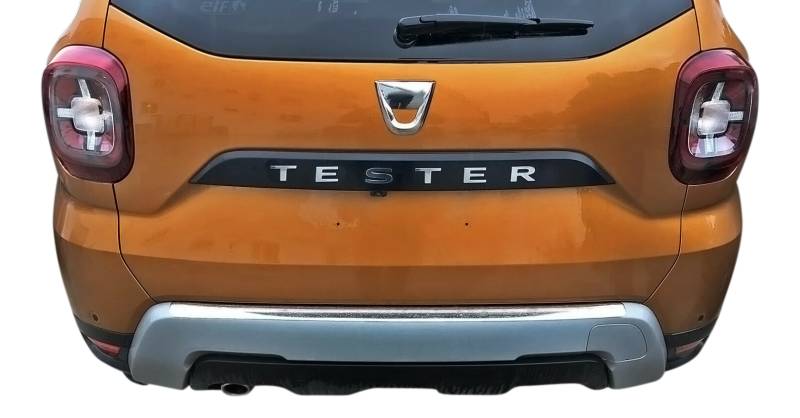 LADEKANTENSCHUTZ Edelstahl V2A Leiste Schutz für Dacia Duster II - BJ ab 2018- von Recambo e.K.