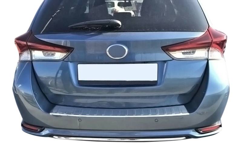 LADEKANTENSCHUTZ Edelstahl V2A Schutz für Toyota Auris Touring Sports 06/2015- von Recambo e.K.