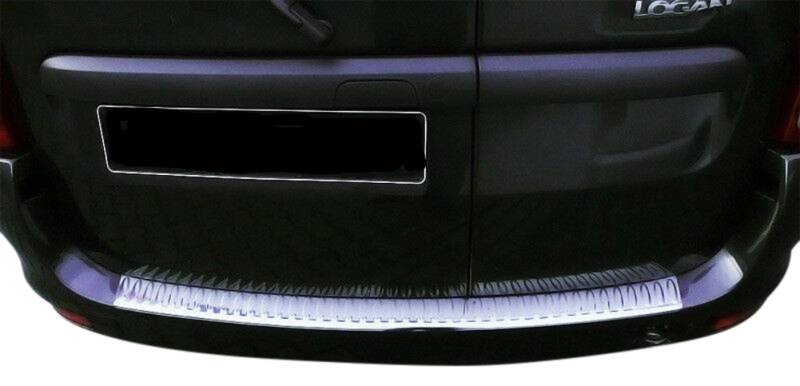 LADEKANTENSCHUTZ Edelstahl V2A für Dacia Logan MCV Facelift 03/2009 bis 2013 von Recambo e.K.