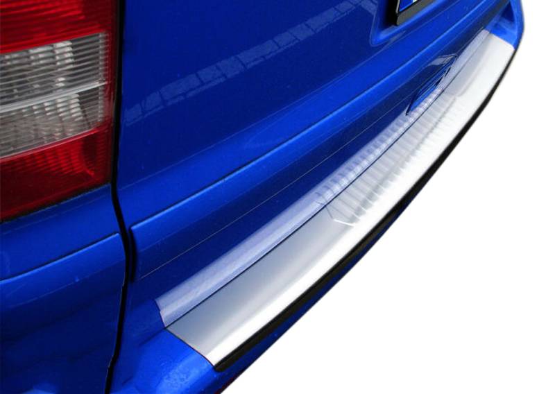 LADEKANTENSCHUTZ MATT Edelstahl Schutz V2A für VW T5 ab 2003- / T6 ab 2015- von Recambo e.K.