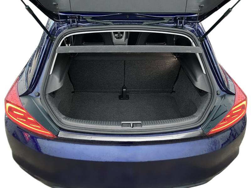 MATT Edelstahl Ladekantenschutz Stoßstange Schutz Abdeckung für VW Scirocco III Facelift ab 2014- von Recambo e.K.