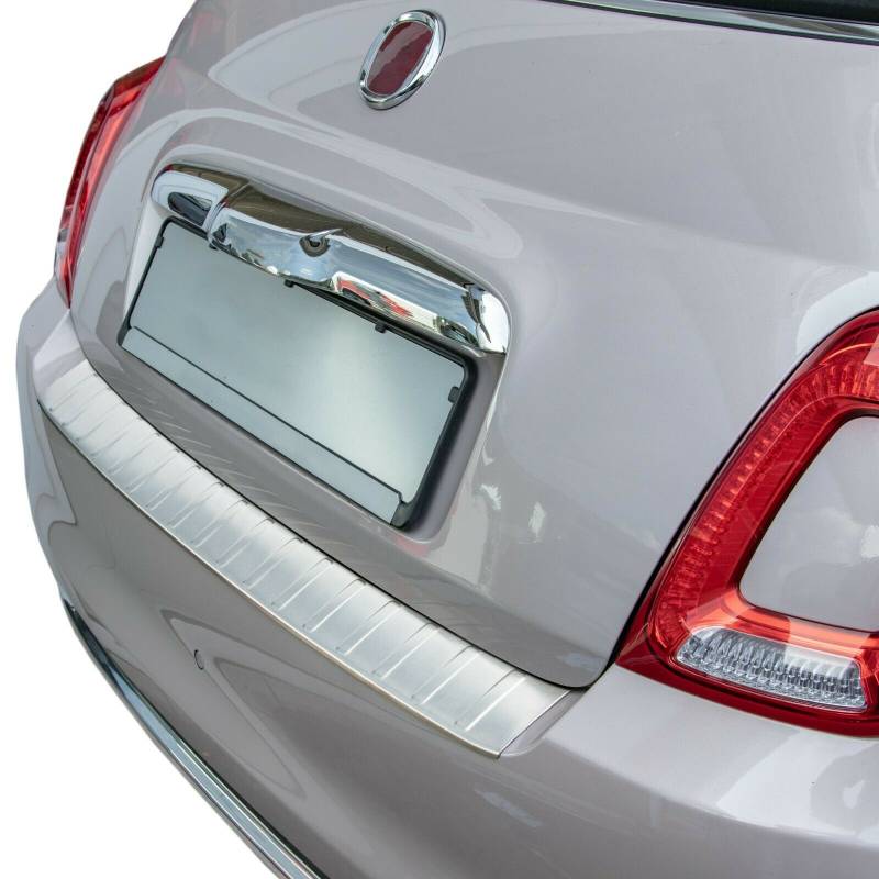 MIT ABKANTUNG LADEKANTENSCHUTZ MATT für Fiat 500 Facelift / 500C Cabrio 2016- von Recambo e.K.