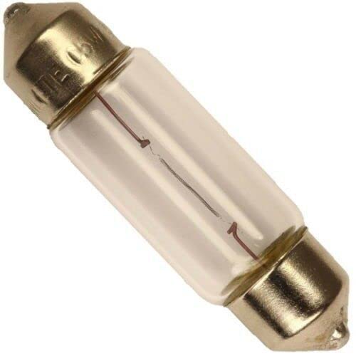 100x Soffitte 42mm 10W 12V High Tech Ersatz Halogen Lampe für Innenbeleuchtung - Kofferraum Handschuhfach Kennzeichen Tür Fußraum Leselampen E-Prüfzeichen von Recambo