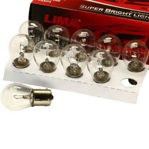 1x Glühbirne Scheinwerferlampe Birne 25W 12V Abblendlicht Fernlicht Glühlampen | E - Prüfzeichen | Sockel BA15S - Warm Weiß von Recambo