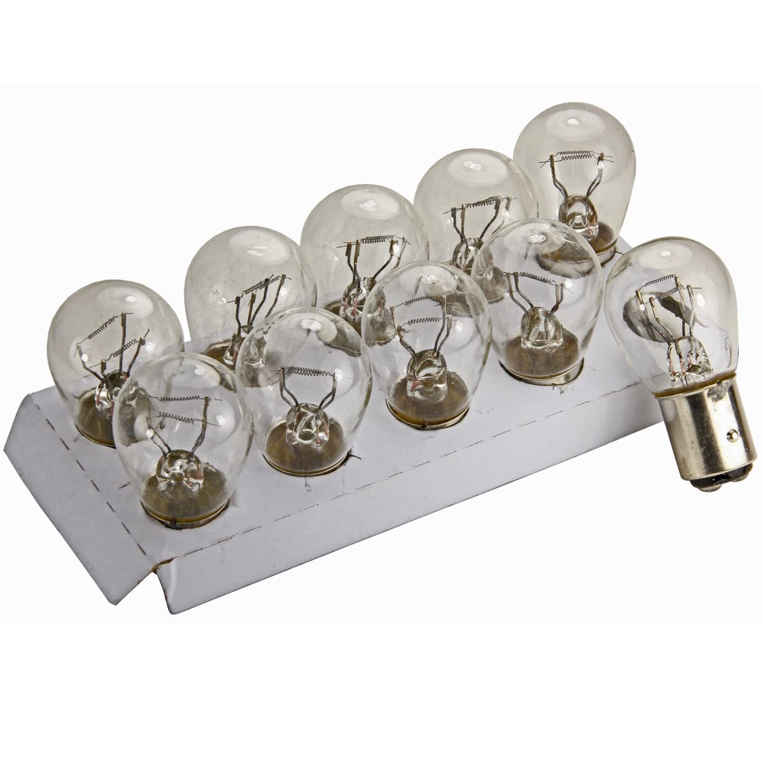 2X Glühbirne Scheinwerferlampe Birne 21W / 5W 24V Abblendlicht Fernlicht Glühlampen | E - Prüfzeichen | Sockel BAY15D - Warm Weiß 2X Glühbirne Scheinwerferlampe Birne 21W / 5W 24V Abblendlicht Fernlicht Glühlampen | E - Prüfzeichen | Sockel BAY15D - Warm Weiß von Recambo